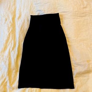 Black MM La Fleur Skirt